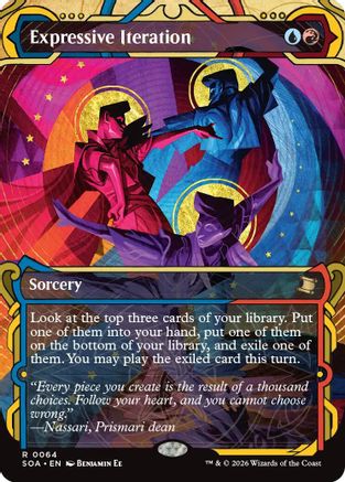 Expressive Iteration (SOA-064) - Secrets of Strixhaven: Mystical Archive-1