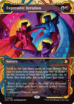 Expressive Iteration (SOA-064) - Secrets of Strixhaven: Mystical Archive Foil-1