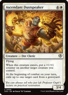 Ascendant Dustspeaker (SOS-008) - Secrets of Strixhaven-1