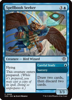 Spellbook Seeker (SOS-068) - Secrets of Strixhaven Foil-1