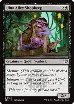 Ulna Alley Shopkeep (SOS-103) - Secrets of Strixhaven Foil-1