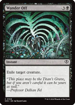 Wander Off (SOS-104) - Secrets of Strixhaven Foil-1