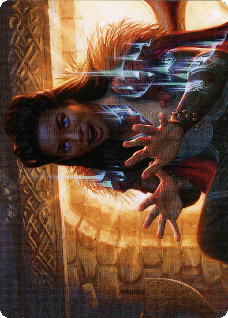 Birgi, God of Storytelling // Birgi, God of Storytelling (ASKHM-031) - Art Series: Kaldheim (Borderless) Foil-1