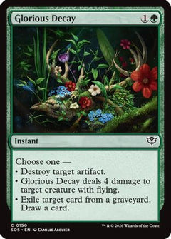 Glorious Decay (SOS-150) - Secrets of Strixhaven Foil-1