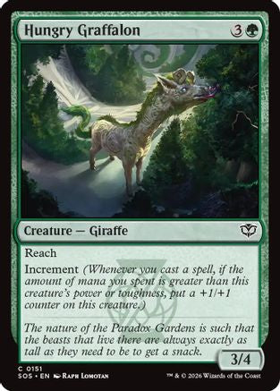 Hungry Graffalon (SOS-151) - Secrets of Strixhaven Foil-1