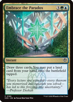 Embrace the Paradox (SOS-186) - Secrets of Strixhaven Foil-1