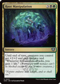 Root Manipulation (SOS-222) - Secrets of Strixhaven Foil-1
