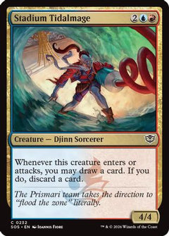 Stadium Tidalmage (SOS-232) - Secrets of Strixhaven Foil-1