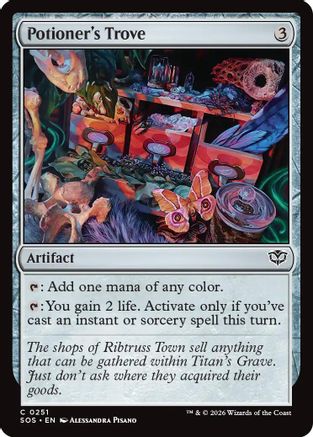 Potioner's Trove (SOS-251) - Secrets of Strixhaven Foil-1