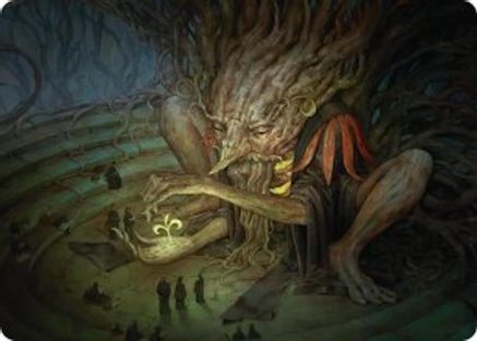 Old-Growth Educator Art Card (ASSOS-020) - Art Series: Secrets of Strixhaven-1