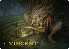 Old-Growth Educator Art Card (Gold-Stamped Signature) (ASSOS-020) - Art Series: Secrets of Strixhaven-1