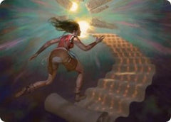 Pursue the Past Art Card (ASSOS-022) - Art Series: Secrets of Strixhaven-1