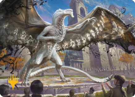 Silverquill, the Disputant Art Card (Gold-Stamped Planeswalker Symbol) (ASSOS-023) - Art Series: Secrets of Strixhaven-1