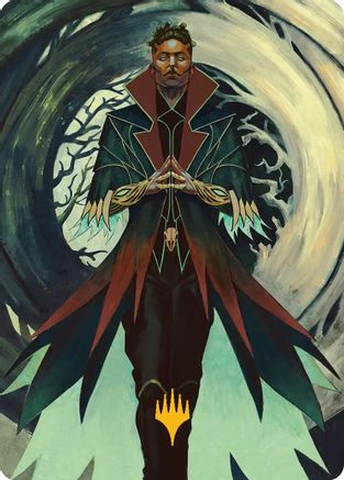 Professor Dellian Fel Art Card (Gold-Stamped Planeswalker Symbol) (ASSOS-028) - Art Series: Secrets of Strixhaven-1