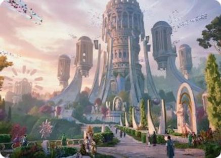 Command Tower Art Card (ASSOS-039) - Art Series: Secrets of Strixhaven-1