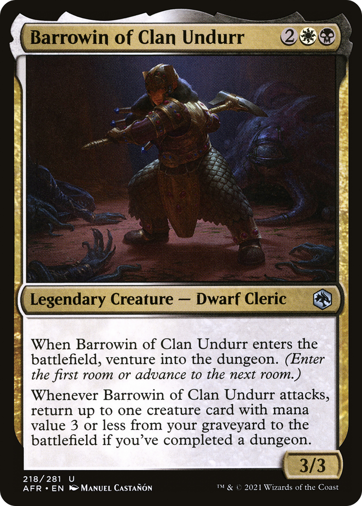 Barrowin of Clan Undurr [Dungeons & Dragons: Adventures in the Forgotten Realms]-1