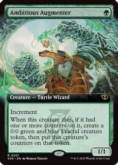 Ambitious Augmenter (Extended Art) (SOS-337) - Secrets of Strixhaven Foil-1