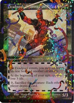Deadpool, Trading Card (7129) (Pool Party Foil) (SLD-7129) - Secret Lair Drop Series Foil-1