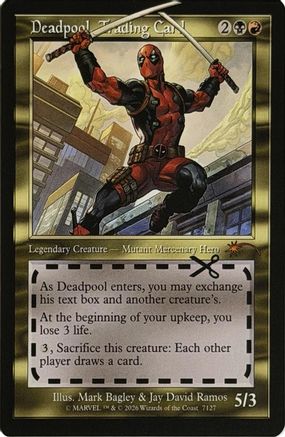 Deadpool, Trading Card (7127) (SLD-7127) - Secret Lair Drop Series-1