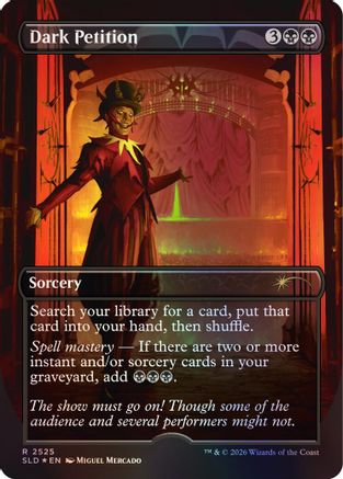 Dark Petition (SLD-2525) - Secret Lair Drop Series Foil-1