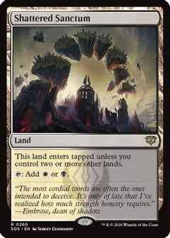 Shattered Sanctum (PPSOS-260) - Promo Pack: Secrets of Strixhaven-1