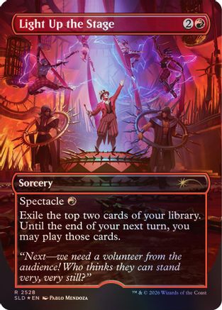 Light Up the Stage (SLD-2528) - Secret Lair Drop Series Foil-1