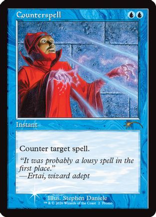 Counterspell (Retro Frame) (MFP-002) - MagicFest Cards Foil-1