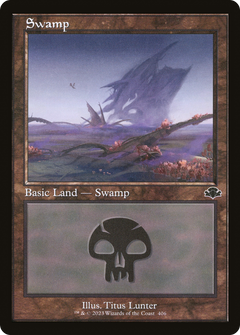 Swamp (406) (Retro) [Dominaria Remastered]-1