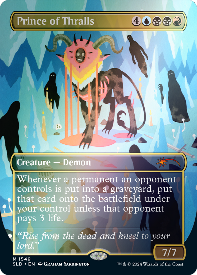 Prince of Thralls (Rainbow Foil) [Secret Lair Drop Series]-1
