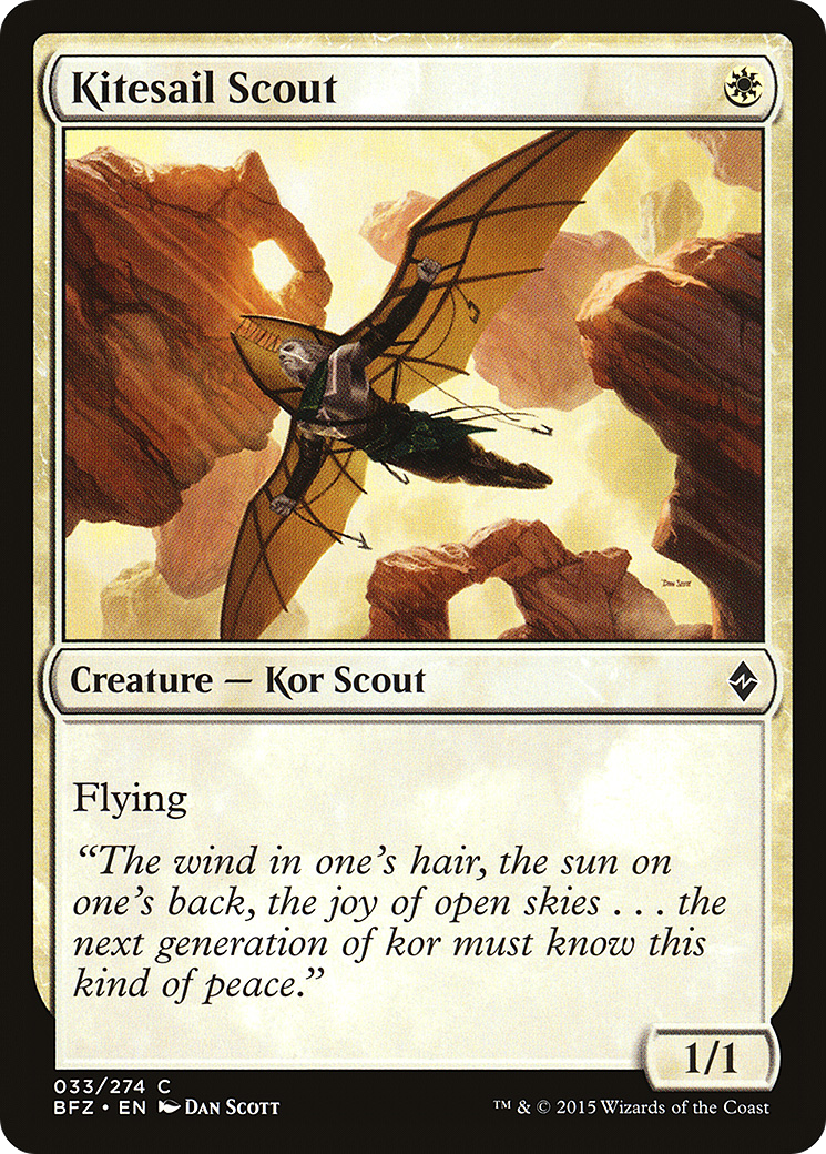 Kitesail Scout [Battle for Zendikar]-1