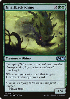 Gnarlback Rhino [Core Set 2020]-1