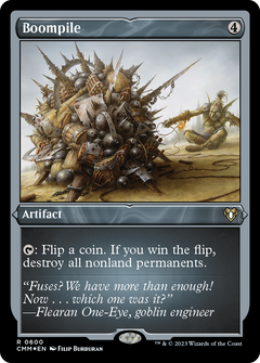 Boompile (CMM-600) - Commander Masters Etched Foil-1