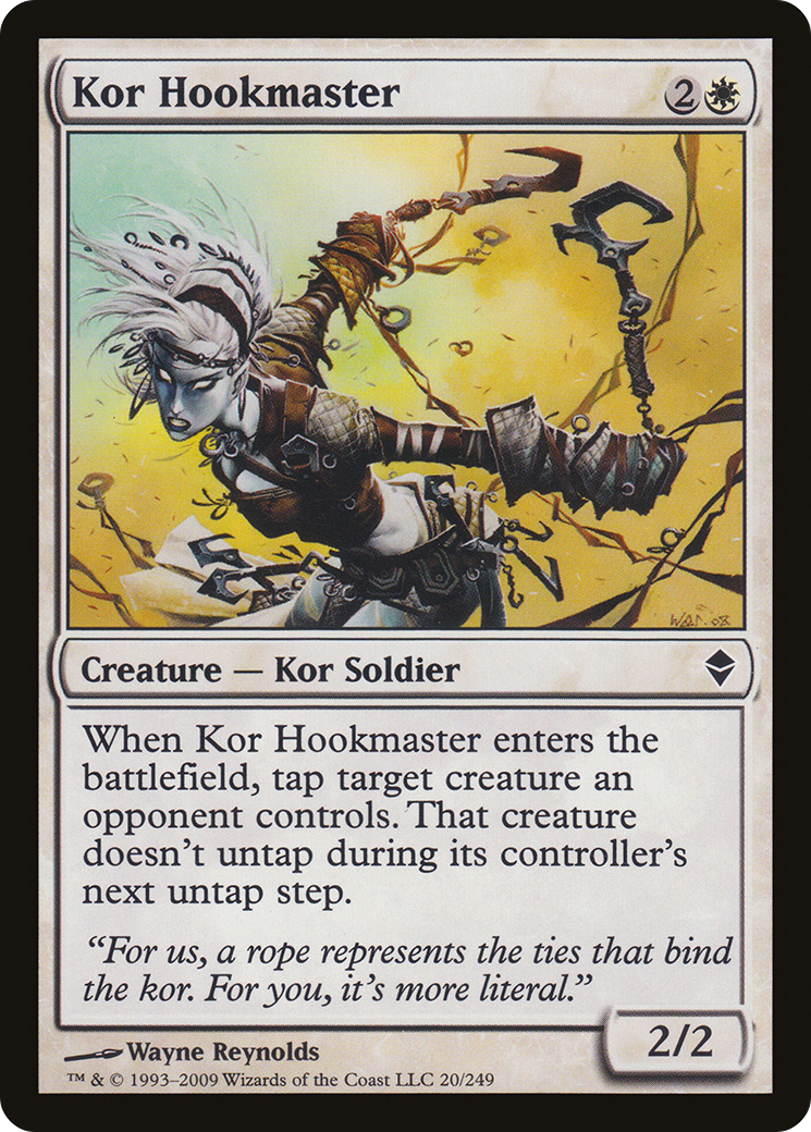 Kor Hookmaster [Zendikar]-1