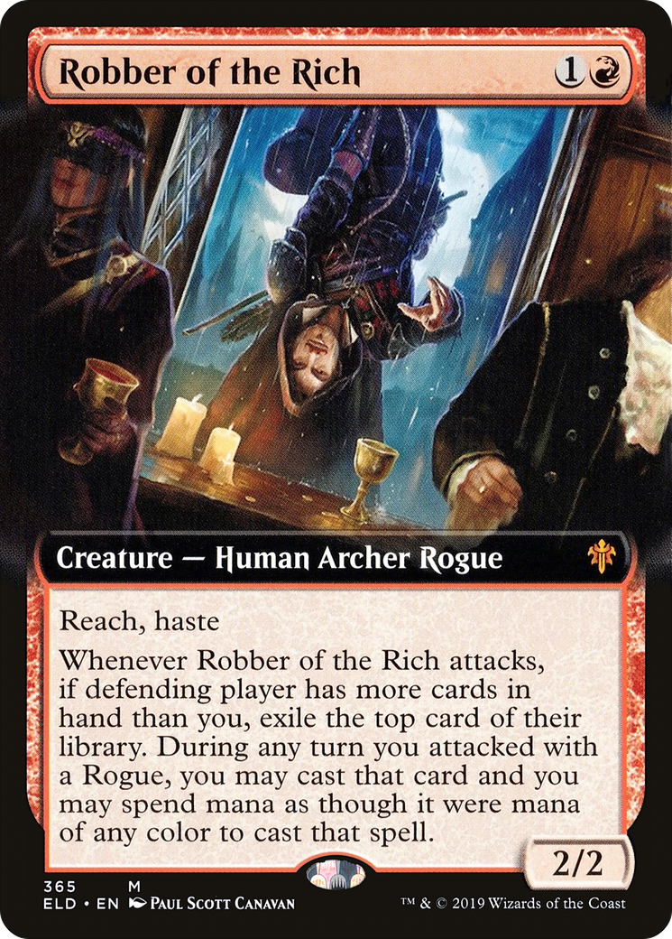 Robber of the Rich (Extended Art) [Throne of Eldraine]-1