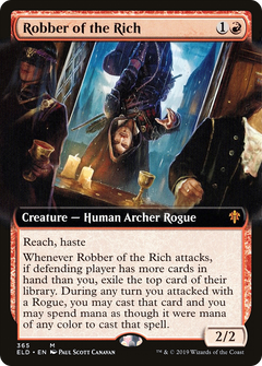 Robber of the Rich (Extended Art) [Throne of Eldraine]-1