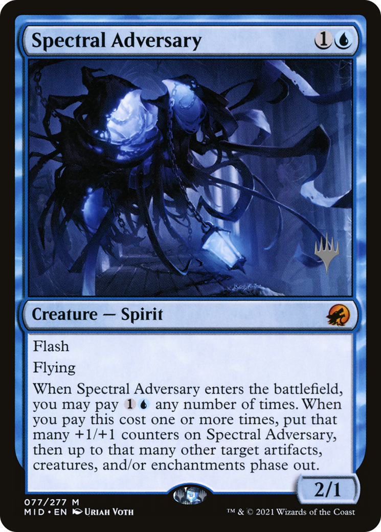 Spectral Adversary (Promo Pack) [Innistrad: Midnight Hunt Promos]-1