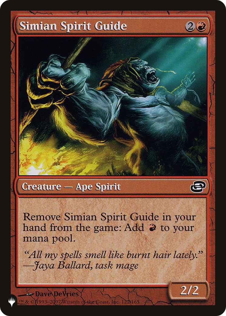 Simian Spirit Guide [The List]-1