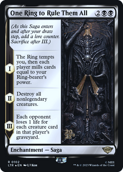 One Ring to Rule Them All [The Lord of the Rings: Tales of Middle-Earth Prerelease Promos]-1