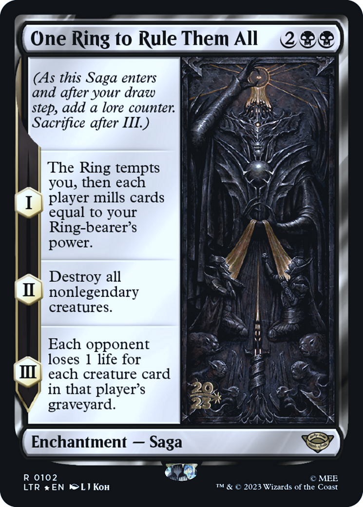 One Ring to Rule Them All [The Lord of the Rings: Tales of Middle-Earth Prerelease Promos]-1