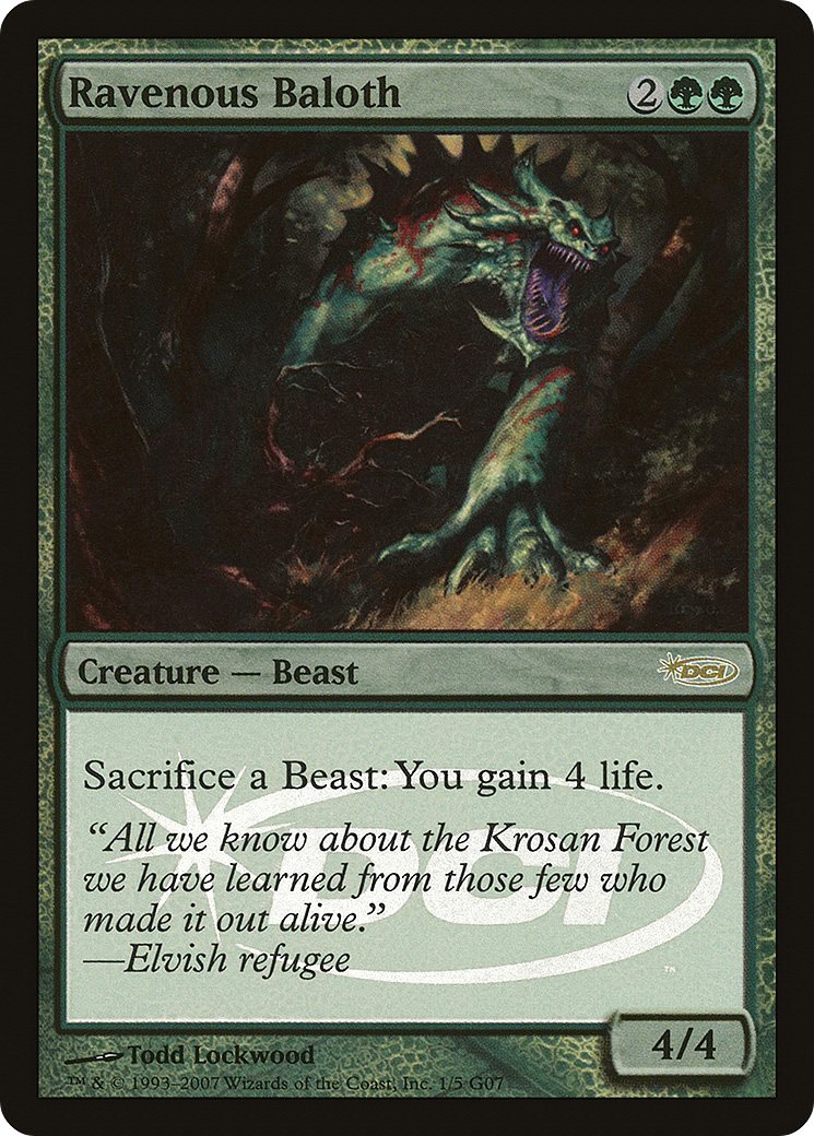 Ravenous Baloth [Judge Gift Cards 2007]-1