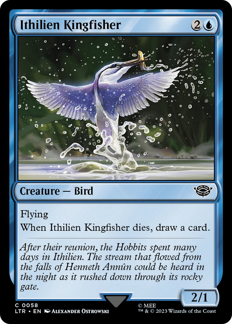 Ithilien Kingfisher [The Lord of the Rings: Tales of Middle-Earth]-1