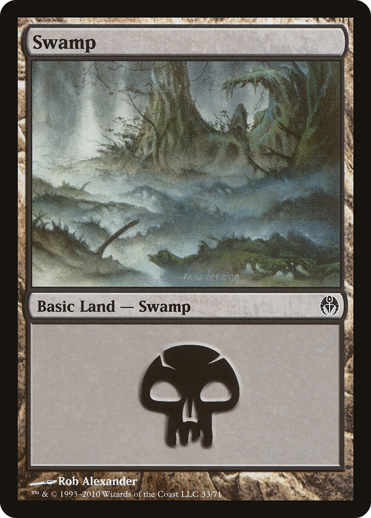 Swamp (33) [Duel Decks: Phyrexia vs. the Coalition]-1