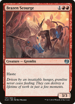 Brazen Scourge (KLD-107) - Kaladesh-1