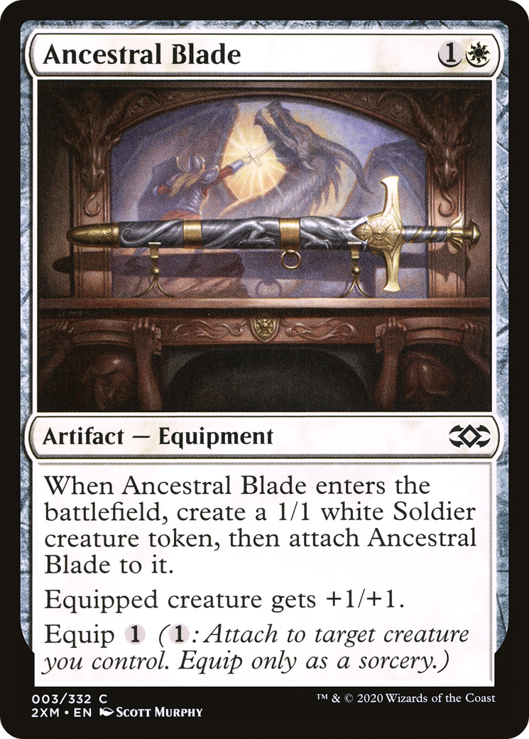 Ancestral Blade [Double Masters]-1