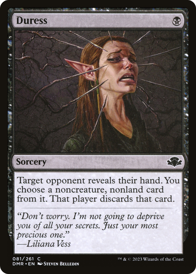 Duress [Dominaria Remastered]-1