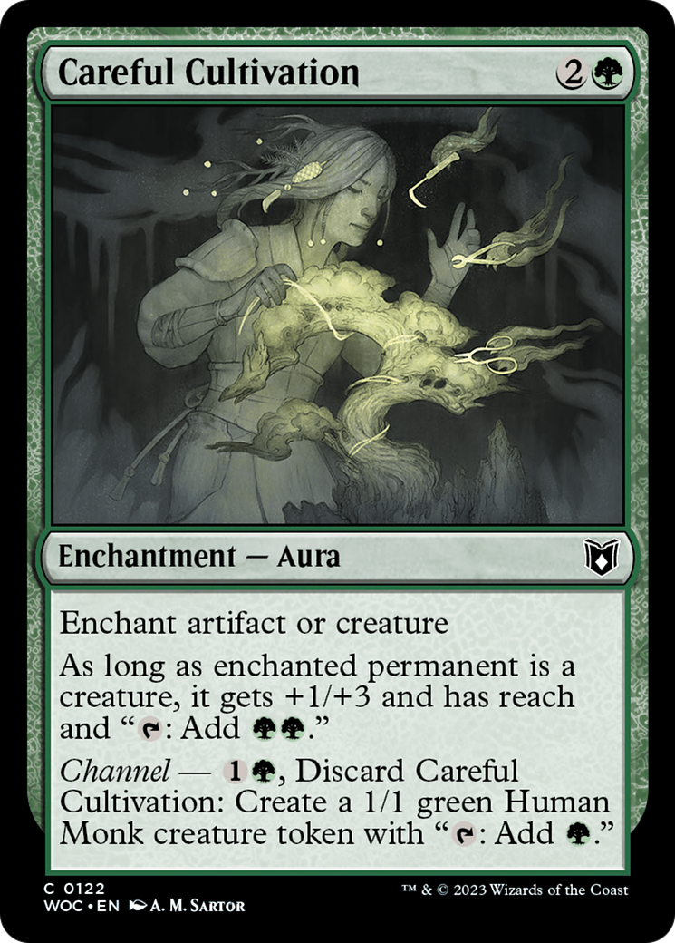 Careful Cultivation [Wilds of Eldraine Commander]-1