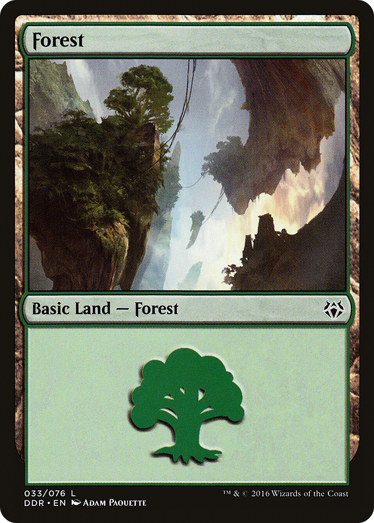 Forest (33) [Duel Decks: Nissa vs. Ob Nixilis]-1