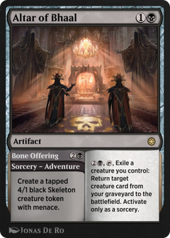 Altar of Bhaal // Bone Offering (HBG-139) - Alchemy Horizons: Baldur's Gate-1