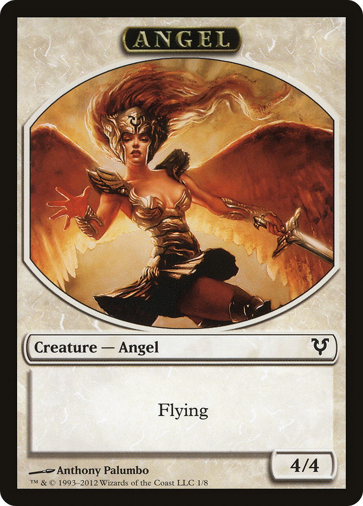 Angel Token [Avacyn Restored Tokens]-1