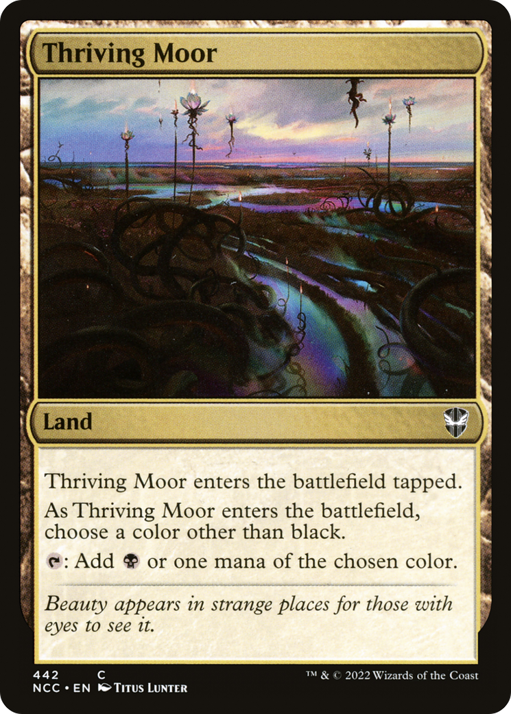 Thriving Moor [Streets of New Capenna Commander]-1